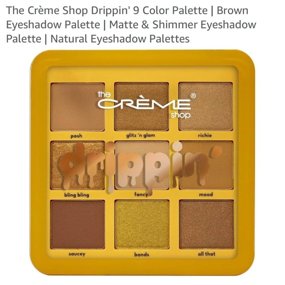 The Cream Shop Dripping 9‎ Color Eyeshadow Palette